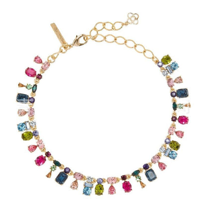 Colorful Crystal Light Luxury Clavicle Necklace